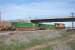 DTTX 620159 C and B bring up end of double stack train